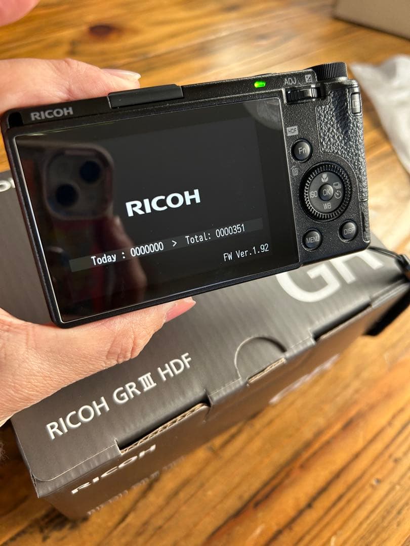 2025年8月購入　RICOH GR III HDFモデル