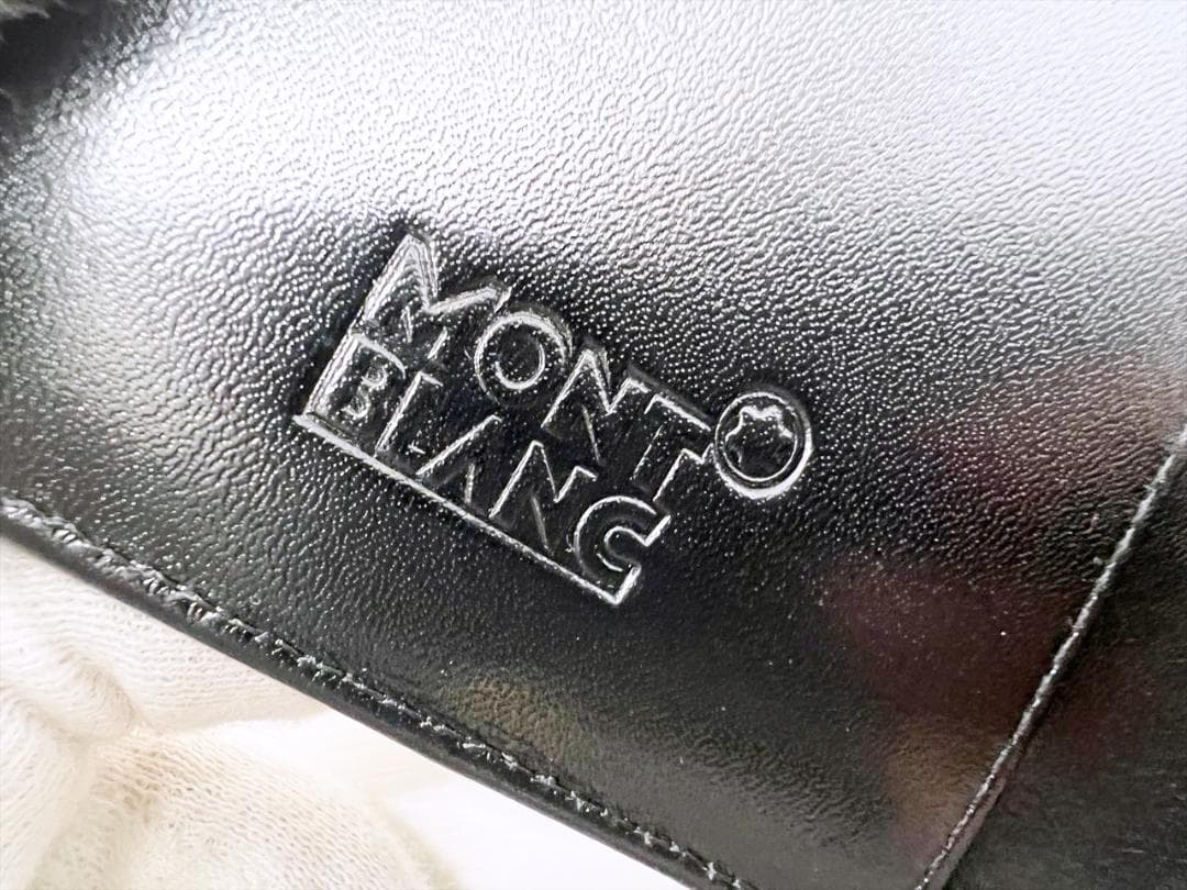 美品　モンブラン　マイスターシュテック　カードホルダー　名刺入れ　黒