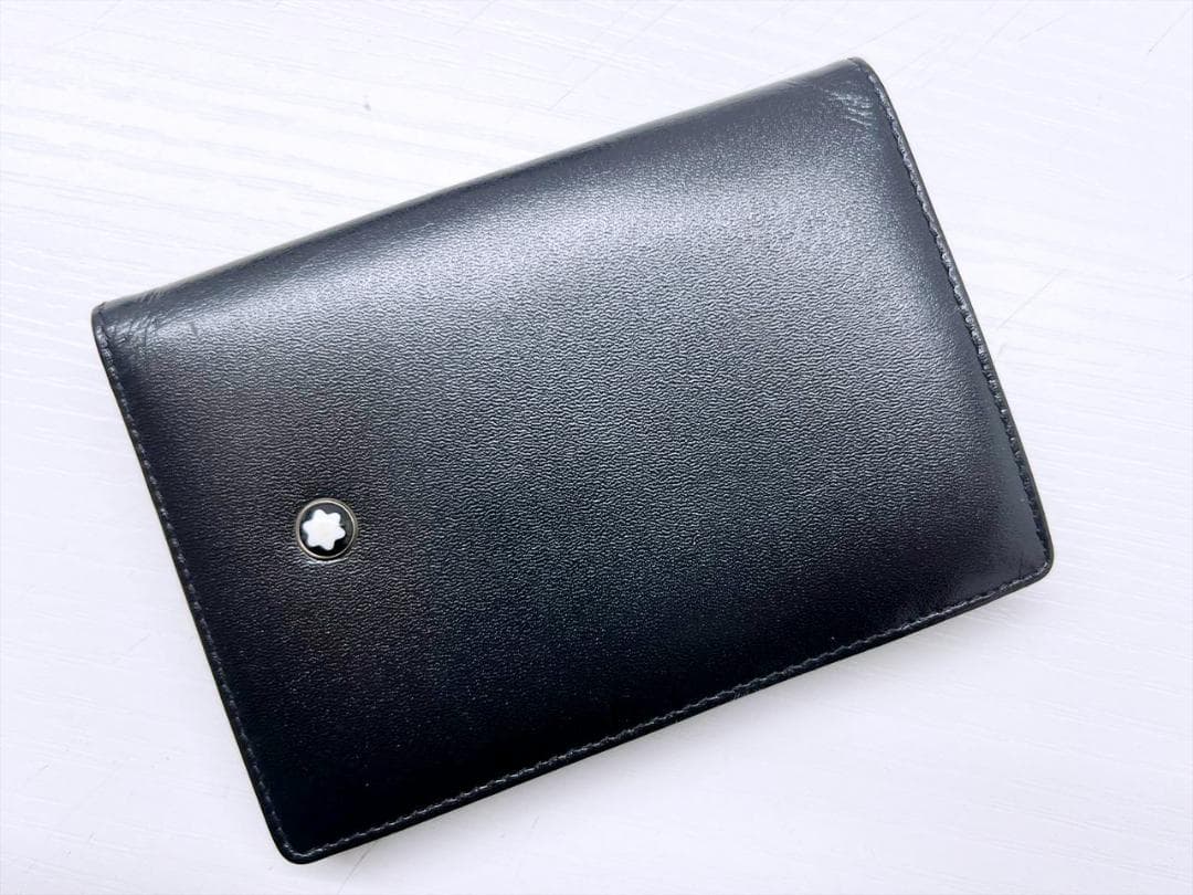 美品　モンブラン　マイスターシュテック　カードホルダー　名刺入れ　黒