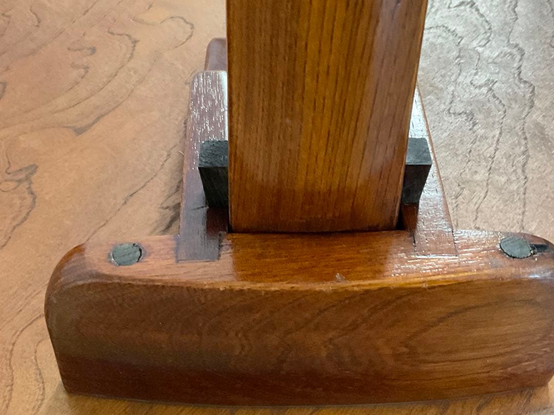 ちゃぶ台　丸ちゃぶ　折りたたみ　飾り台　古家具　古道具　径約75cm