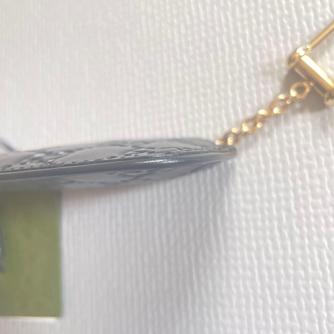 【新品未使用】GUCCI 財布 小銭入れ レザー キーリング付き ケース