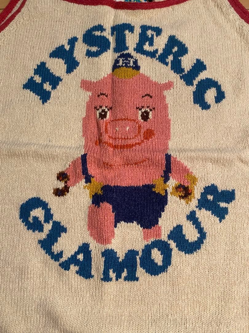 HYSTERIC GLAMOUR 90s 新品　初期　ピギー　ニットキャミソール