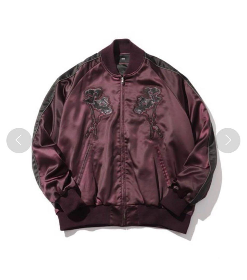 ハレ　デジタルフラワーシシシュウ　ボルドー