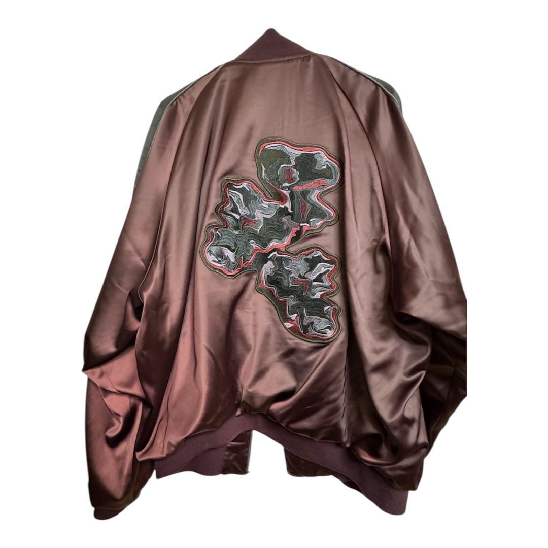 ハレ　デジタルフラワーシシシュウ　ボルドー