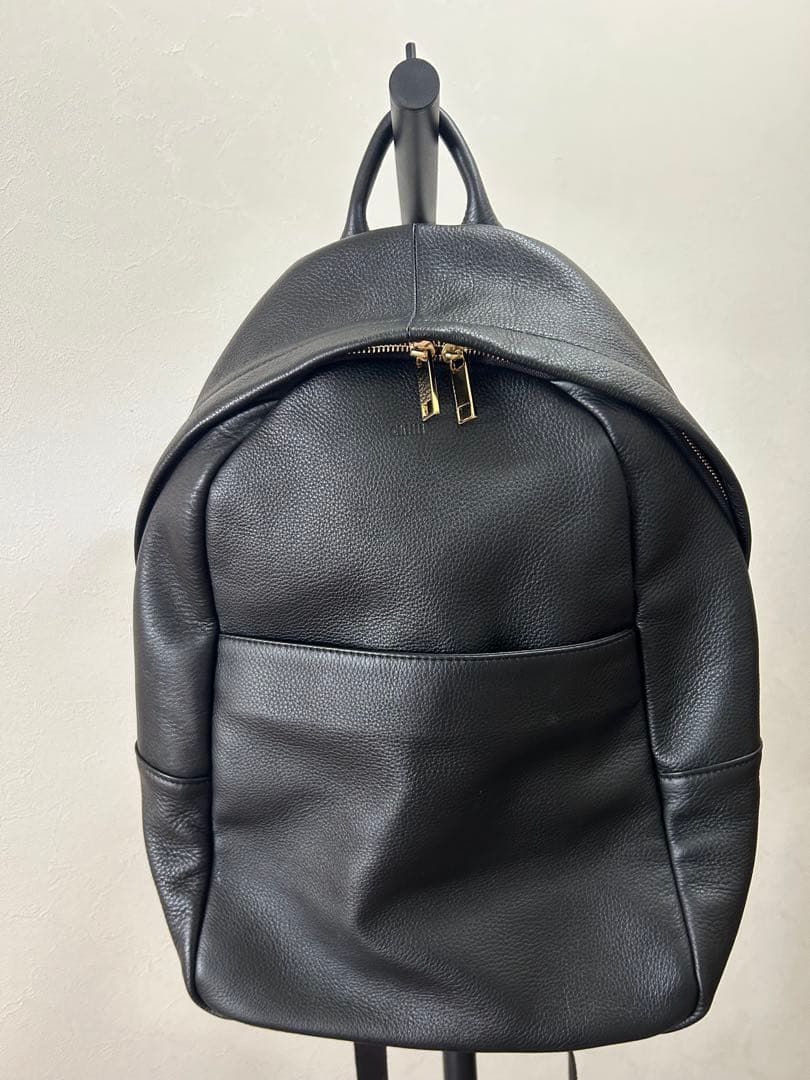 ch!iiibag/チーバッグ leather backpack ブラック