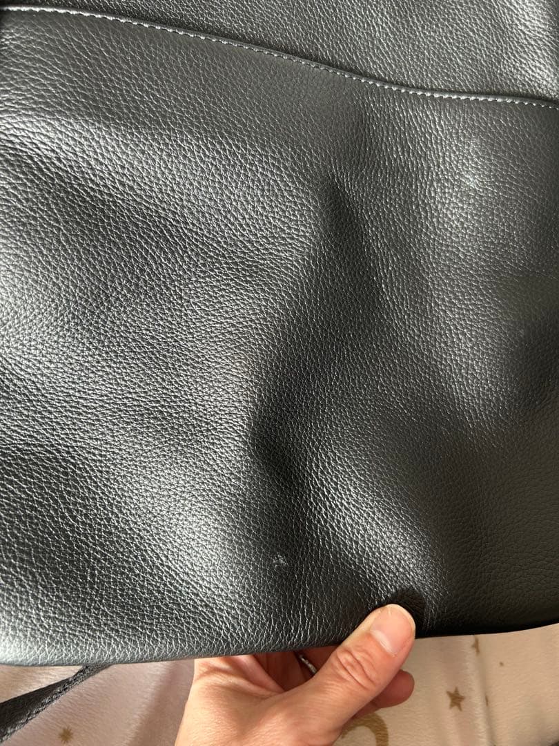 ch!iiibag/チーバッグ leather backpack ブラック