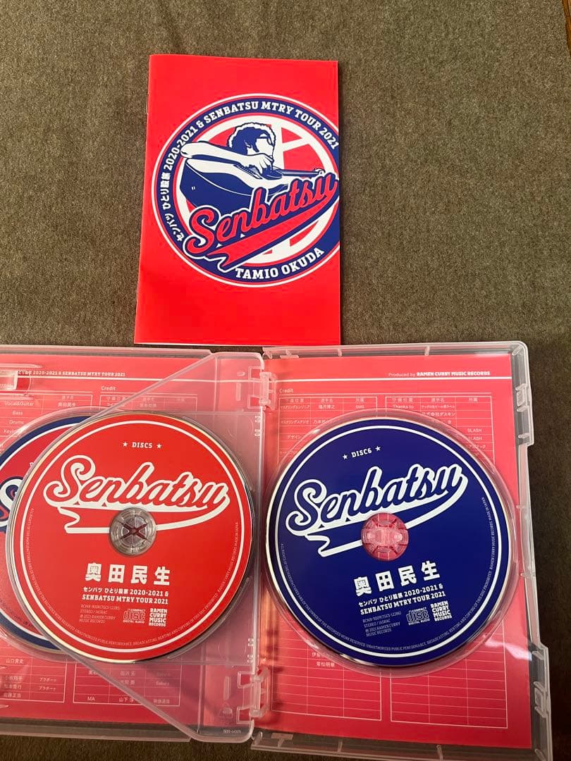 奥田民生/センバツ ひとり股旅 2020-2021&MTRY TOUR 2021