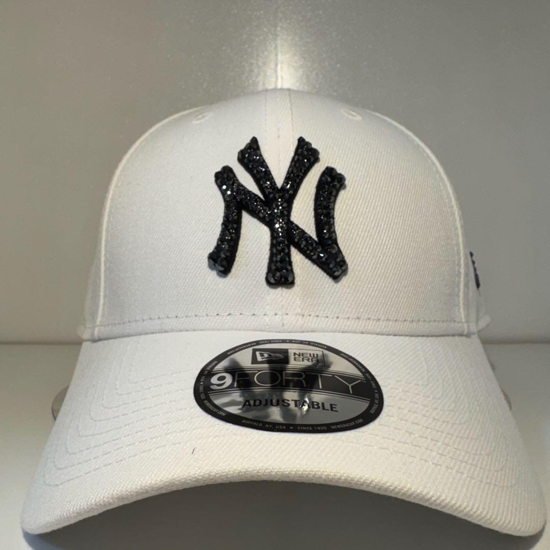 NEW ERA デコキャップ　スワロフスキー　ニューエラキャップ9FORTY