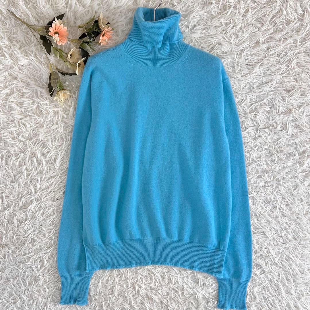 BLAMINK ブラミンク カシミヤ 100％ タートルネック ニット