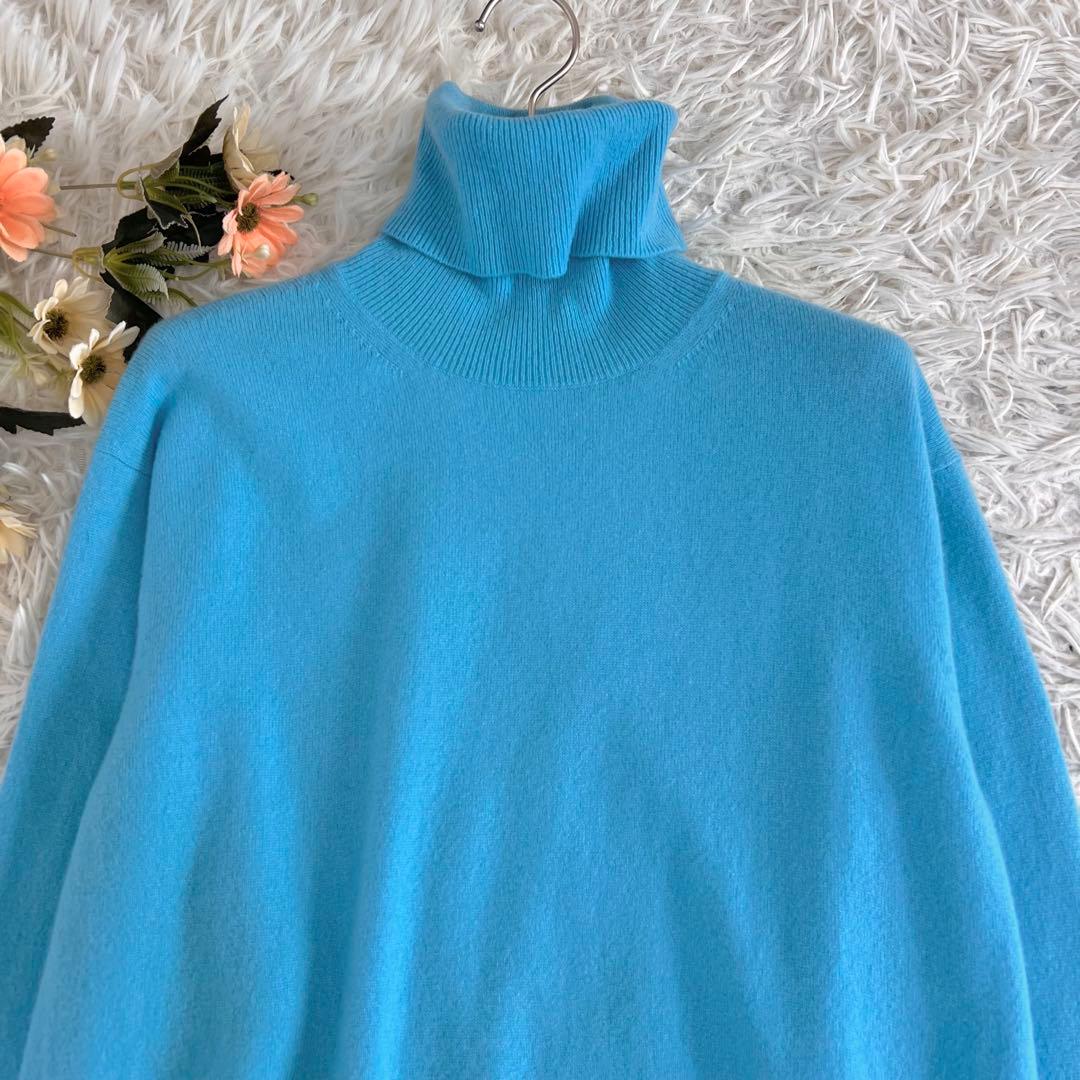 BLAMINK ブラミンク カシミヤ 100％ タートルネック ニット