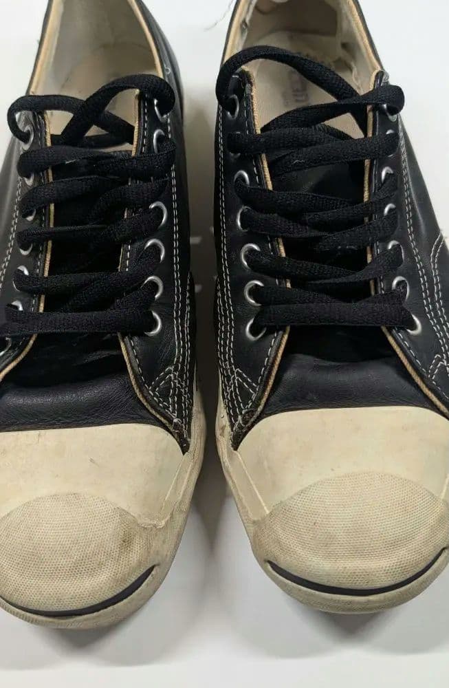 は*か様 コンバース　レザー　ジャックパーセル