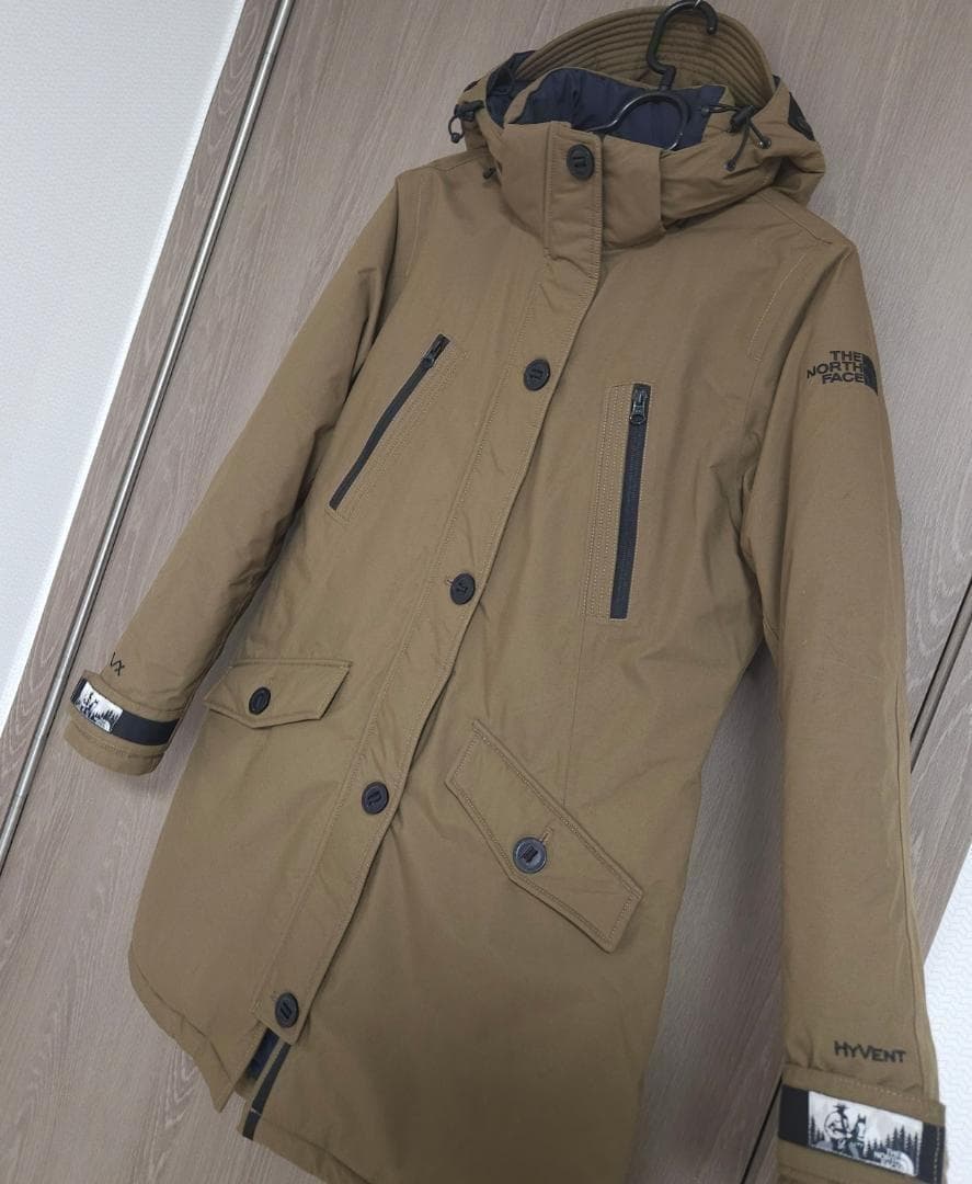 しまこ ノースフェイス中綿サファリジャケット