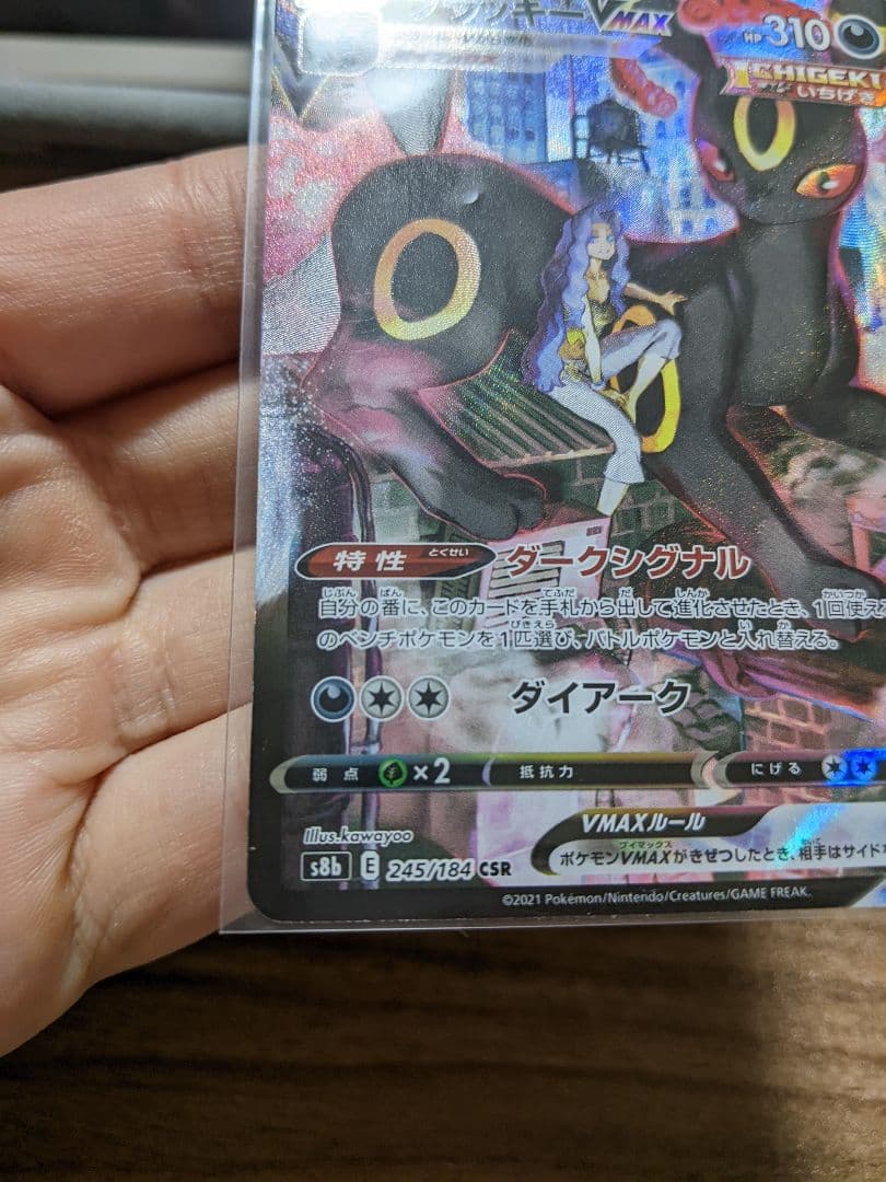 【美品】ブラッキーVMAX CSR 245/184