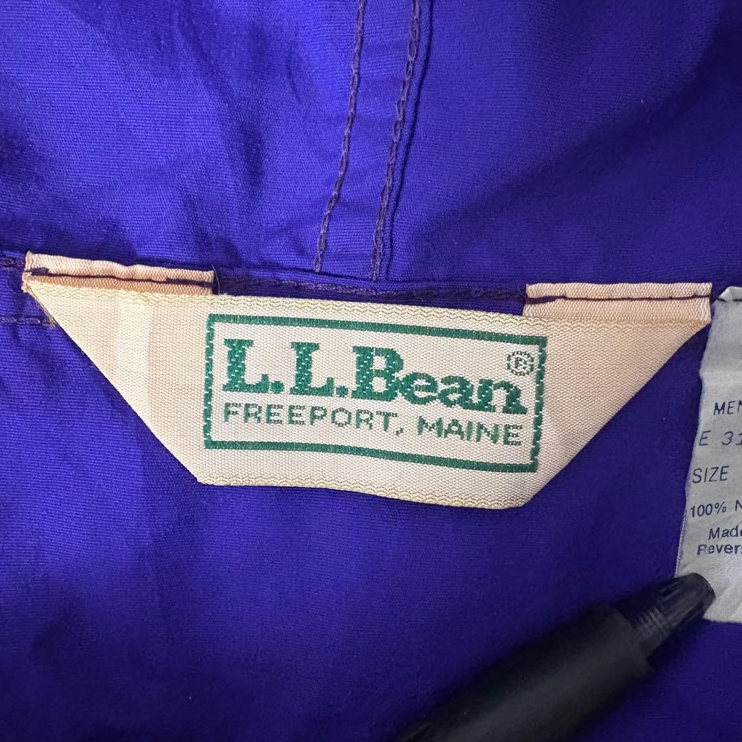 エルエルビーンナイロンジャケットアノラックUSA製80s古着vintage激レア