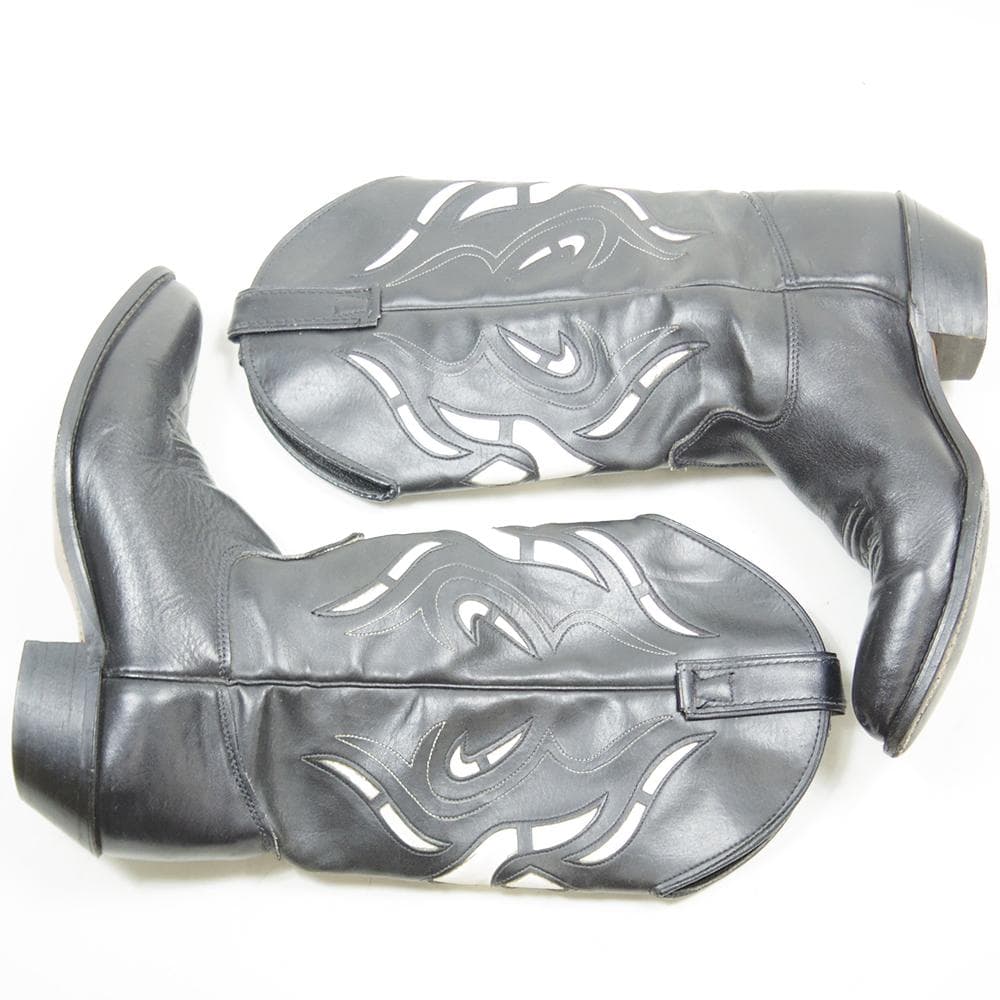 25cm　TEXAS　ウエスタンブーツ　2トーン　USA製　P3705