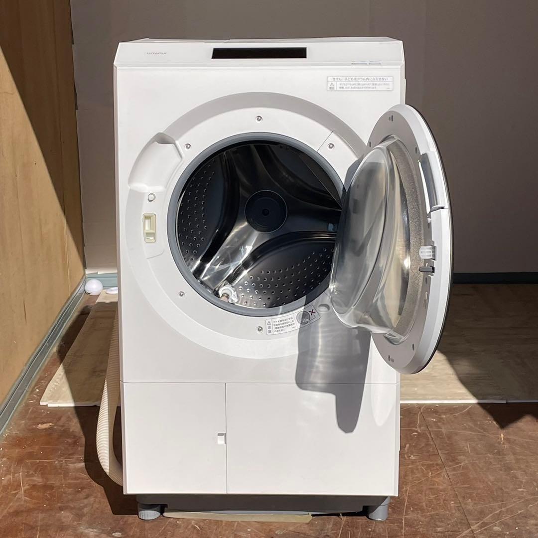 送料設置無料　店舗展示品　日立ドラム　24年製　13/7kg 自動投入機能