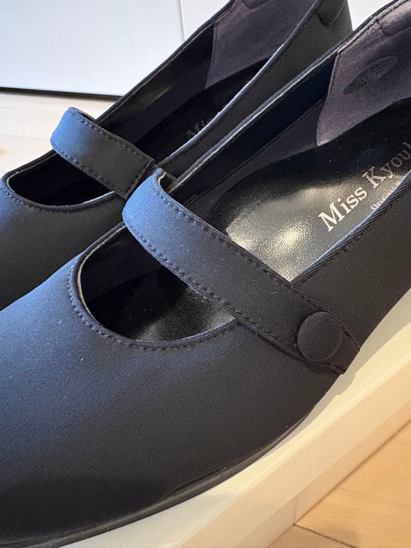 ミスキョウコ　らくちんフォーマルパンプス　22.5