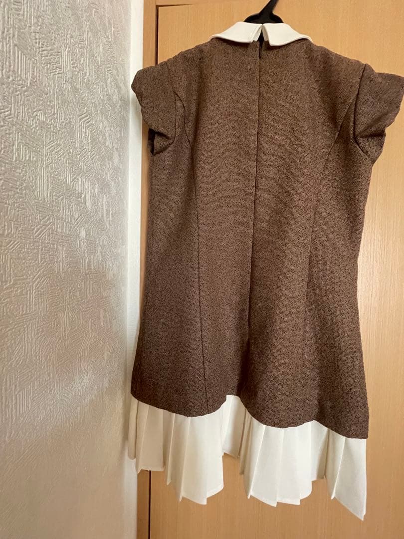 ワンピース The toe Leopold Tweed Dress