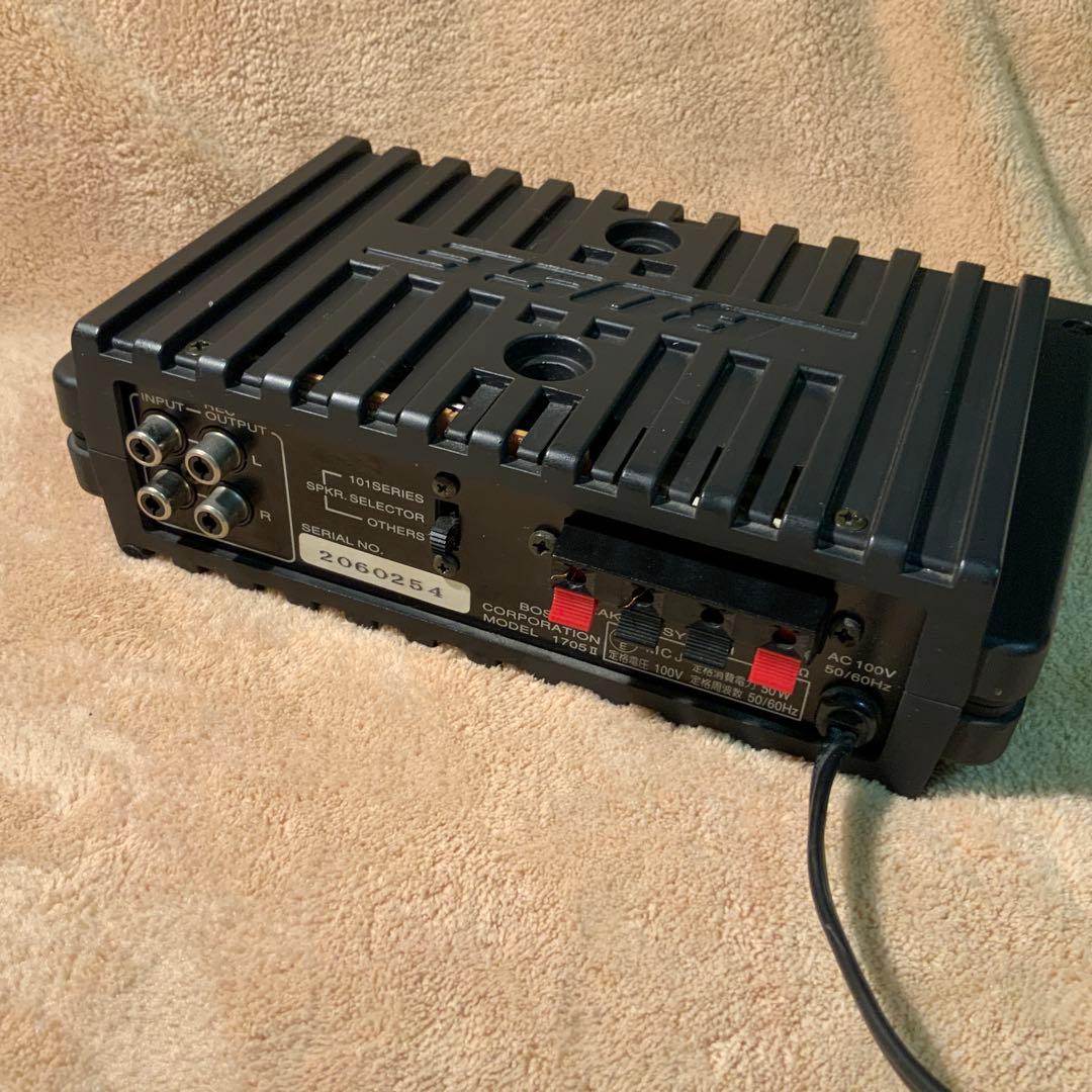 BOSE パワーアンプ MODEL1705II R L出力レベル調整可能