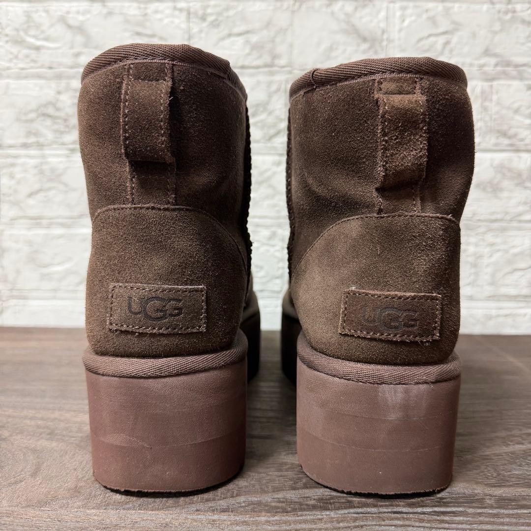 UGG クラシックミニ プラットフォーム ブラウン 25cm