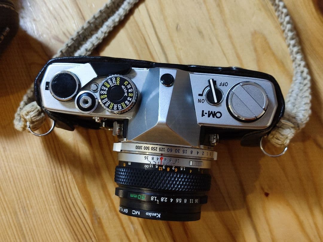 ［超希少］開発責任者の故 米谷美久氏サイン入りOM-1 美品 完動品レンズ2つ付