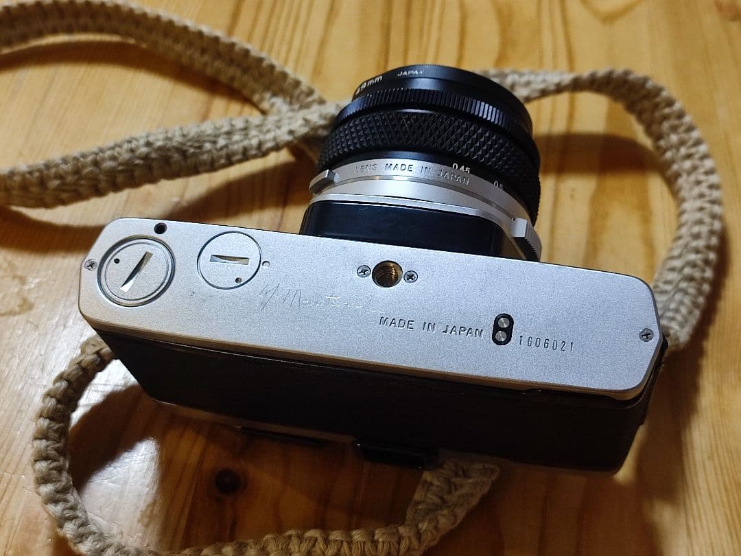 ［超希少］開発責任者の故 米谷美久氏サイン入りOM-1 美品 完動品レンズ2つ付