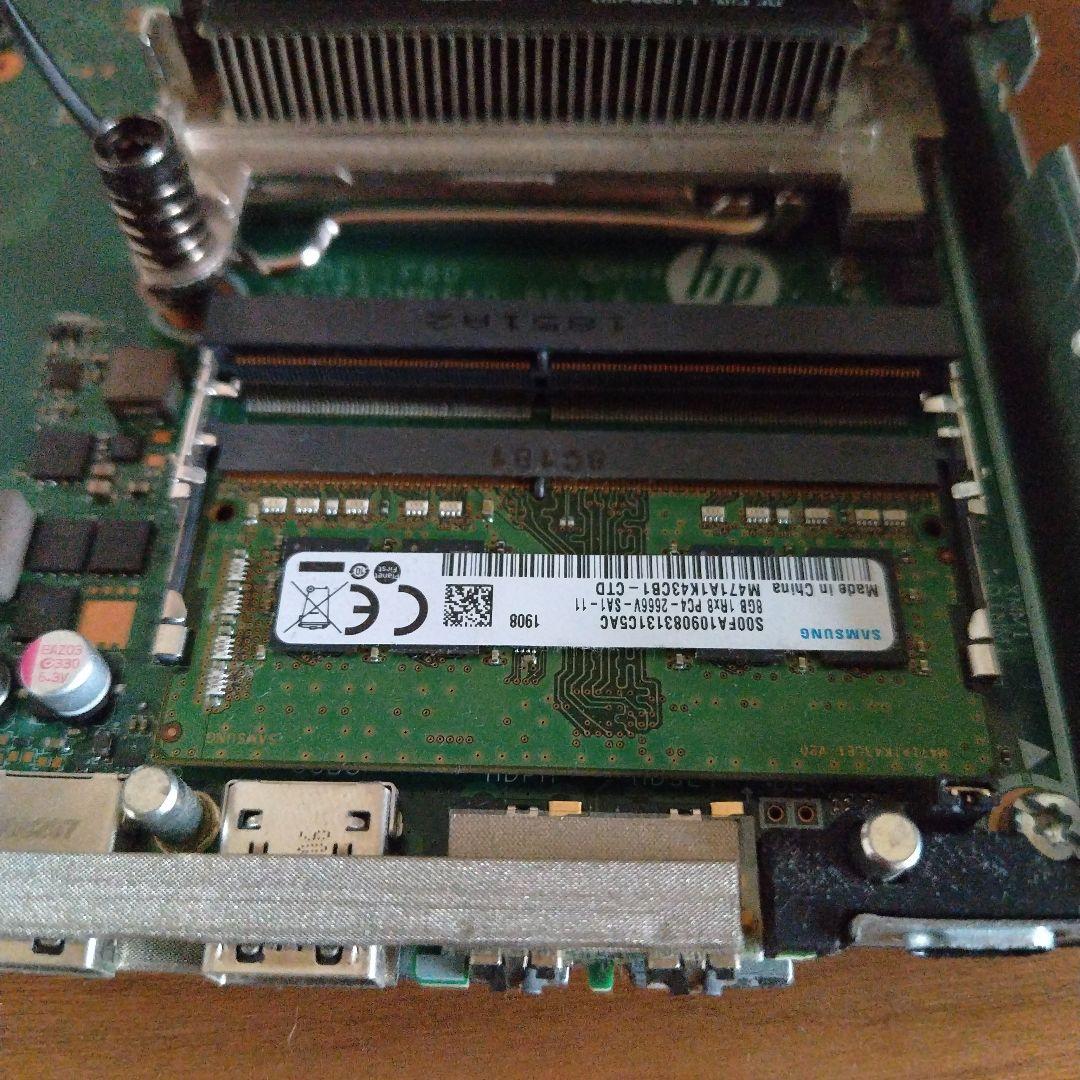 ミニPC HP ProDesk 400 G4 DM Core i5 8500T