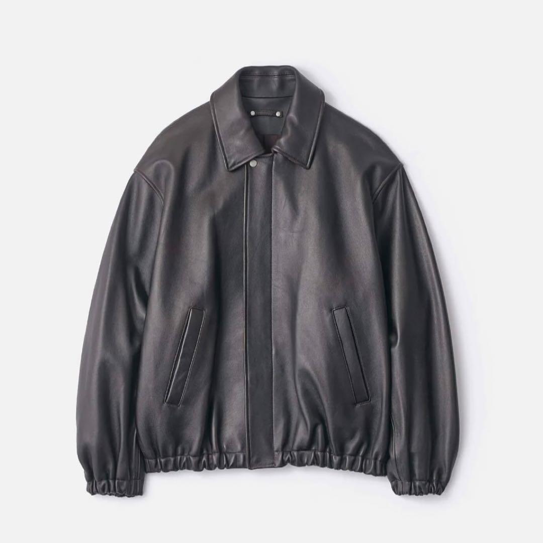 新品未使用 ssstein ブラック レザージャケット Sサイズ