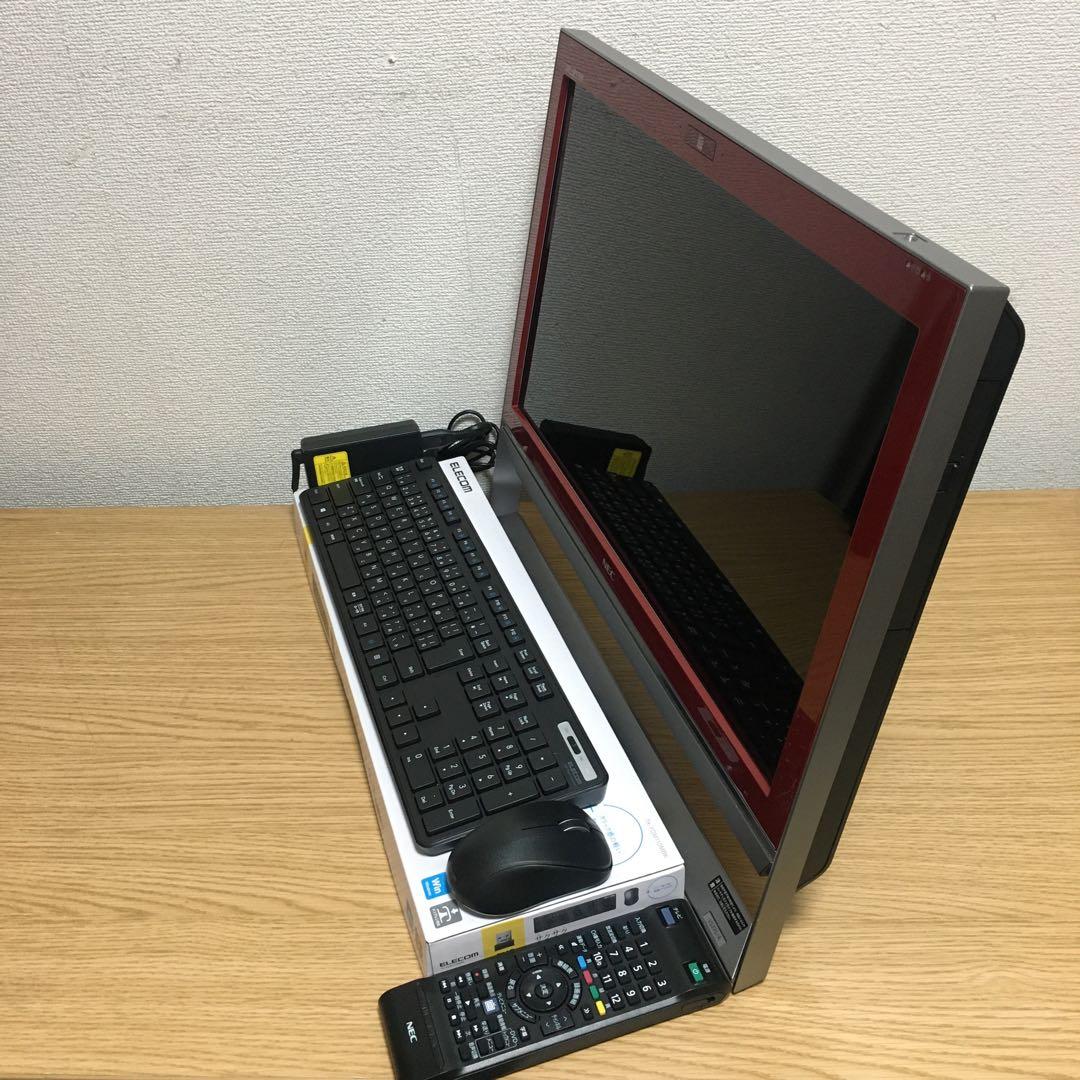 地デジ 一体型 NEC Win11 8Gメモリ 快適SSD 21.5'モニター