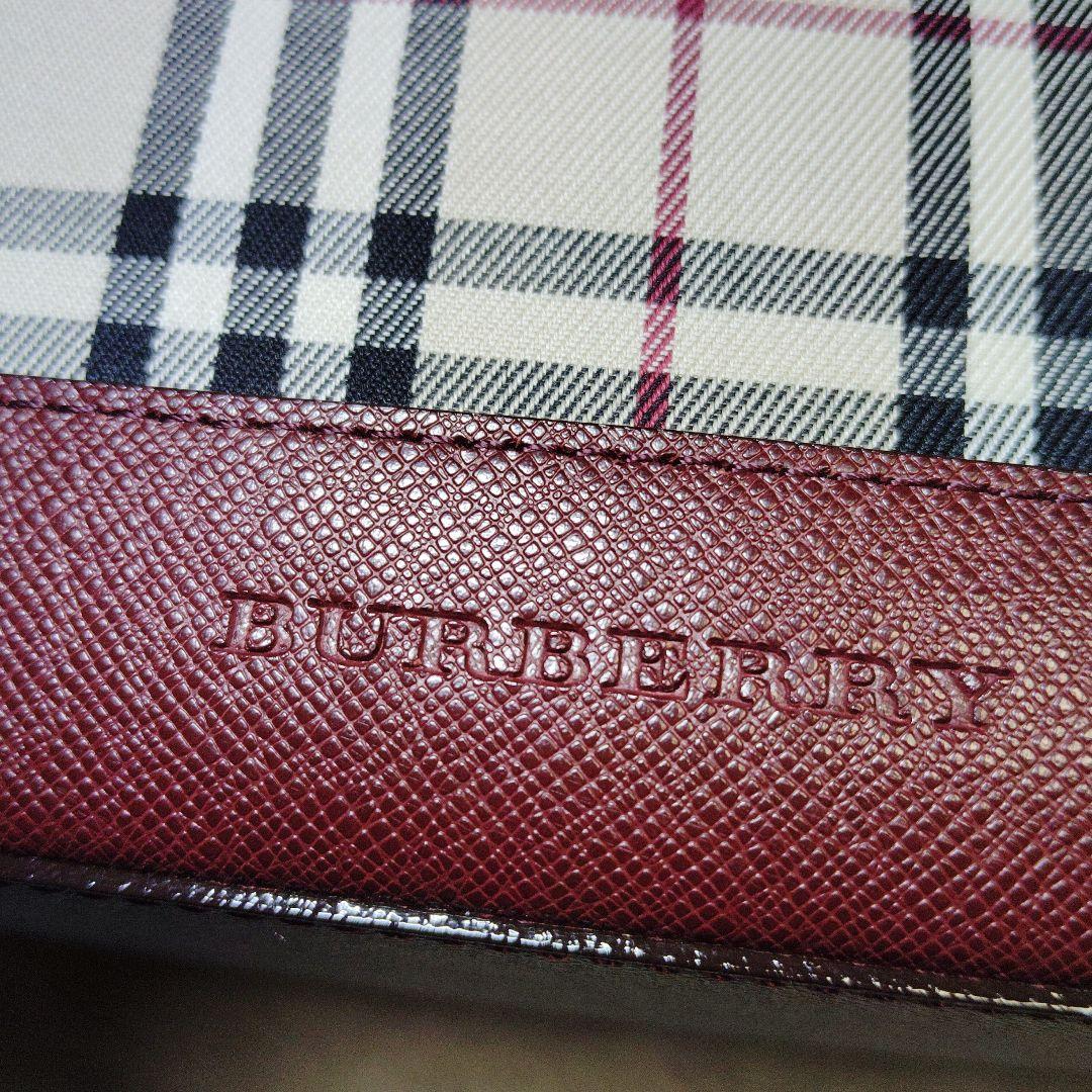極美品BURBERRY チェック柄ショルダー、ボストンバッグほぼ未使用