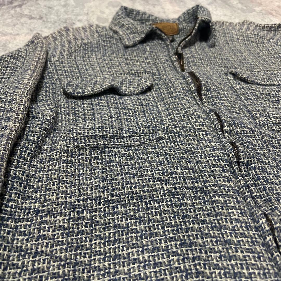 90s Quiksilver ツイード ジャケット ギャバジャン　サーフ