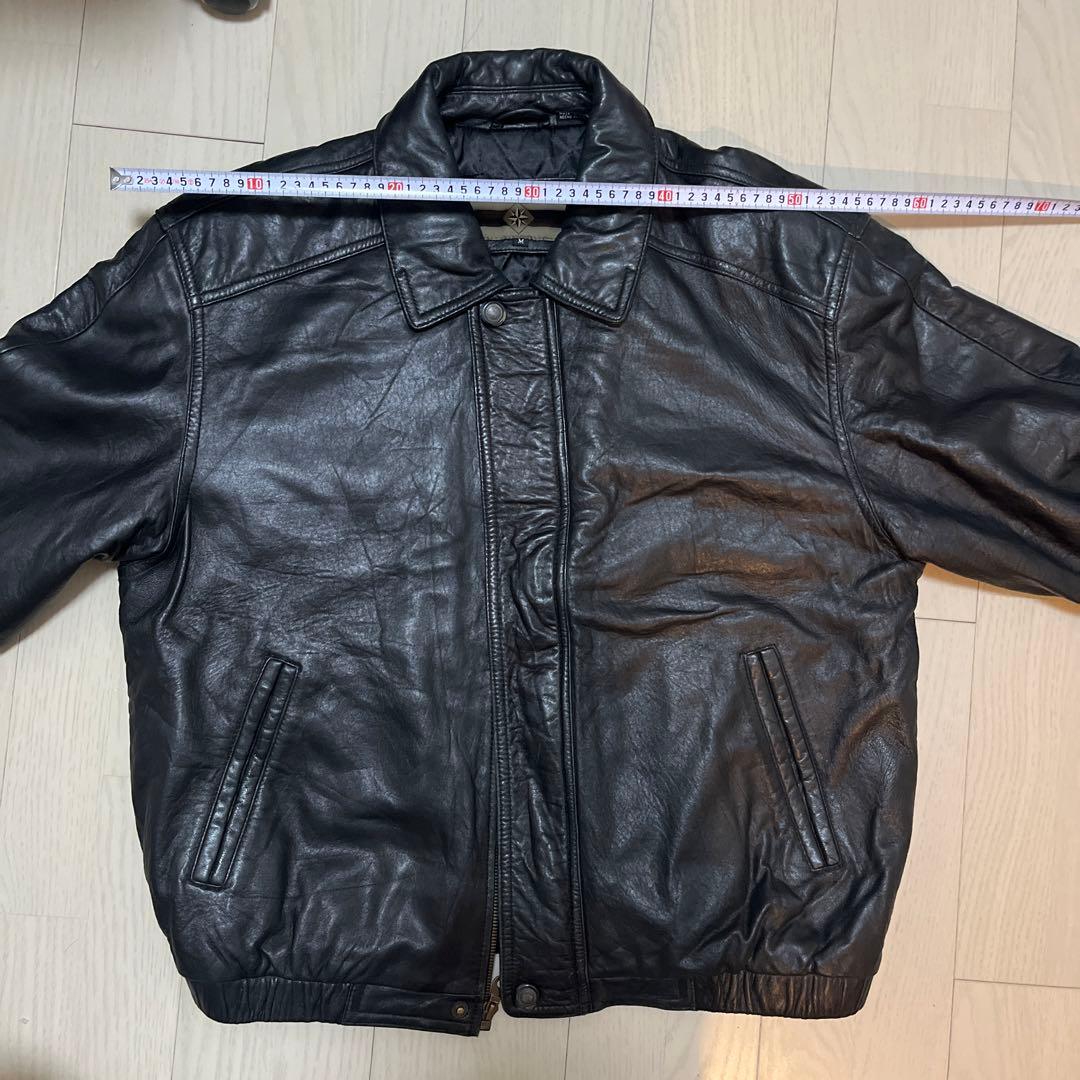 Members only レザージャケット ブラック