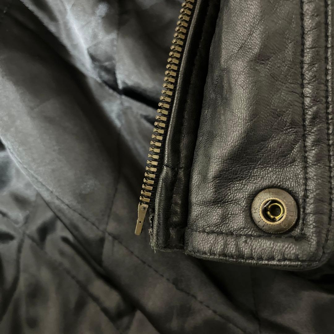 Members only レザージャケット ブラック