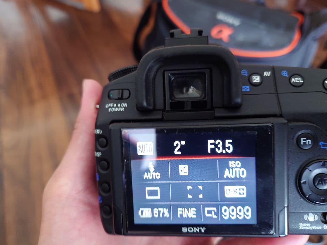 SONY α350 デジタル一眼レフカメラ　メモリーカード付き