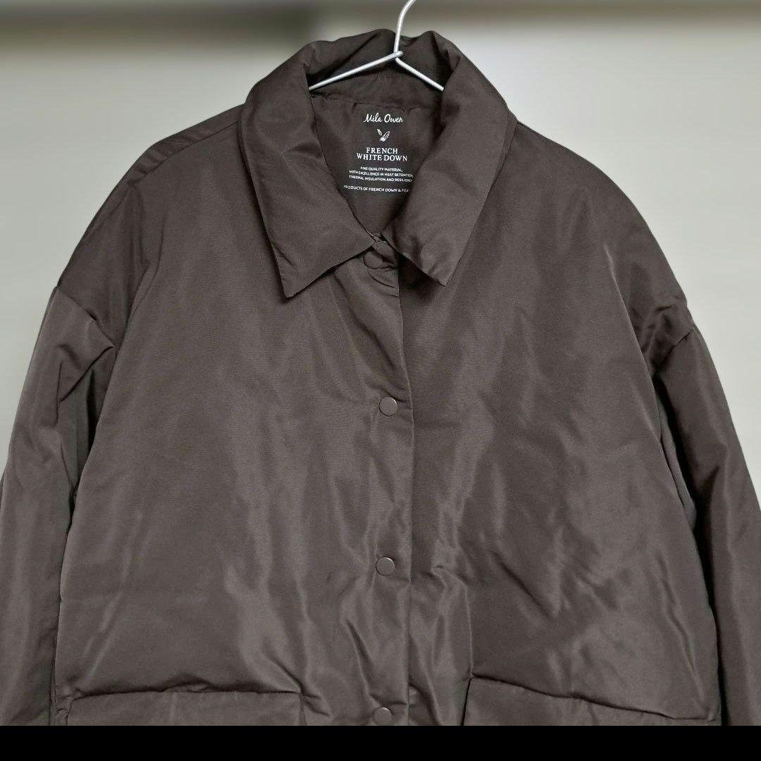 ミラオーウェン/ステンカラーテントダウンジャケット