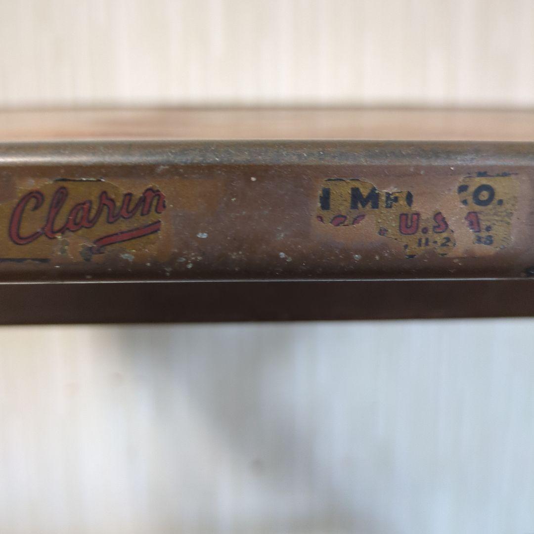 Clarin USAアンティーク折りたたみ椅子 ブラウン