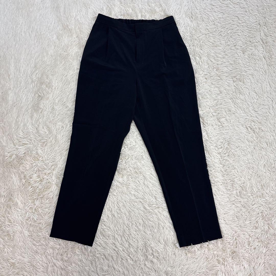 【極美品】ROPE ロペ スーツ ノーカラー ネイビー 金ボタン 40