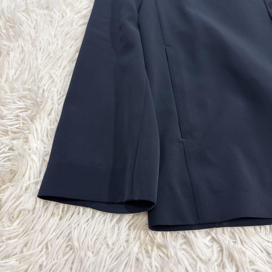 【極美品】ROPE ロペ スーツ ノーカラー ネイビー 金ボタン 40