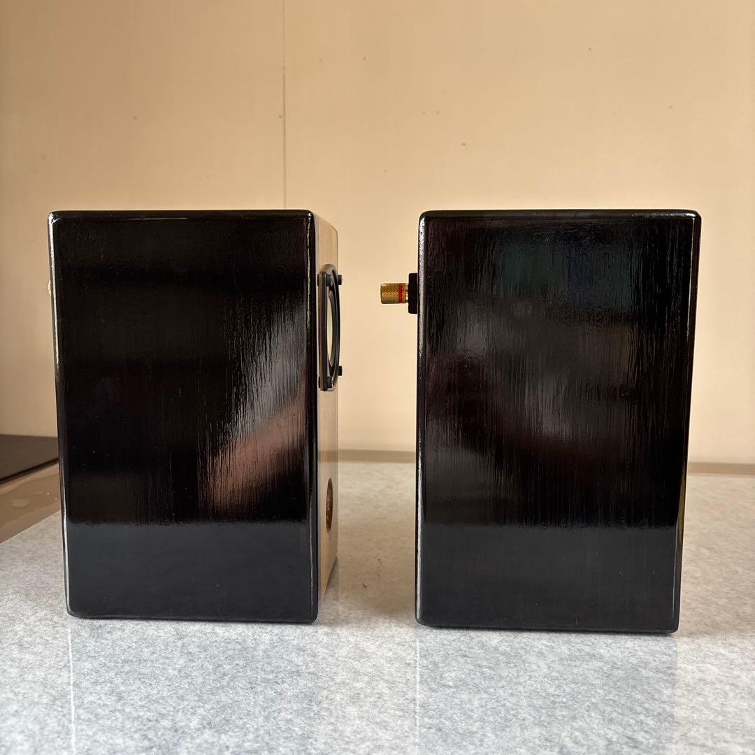 マークオーディオom-mf4-mica搭載自作スピーカー　ラビリンス・バスレフ型