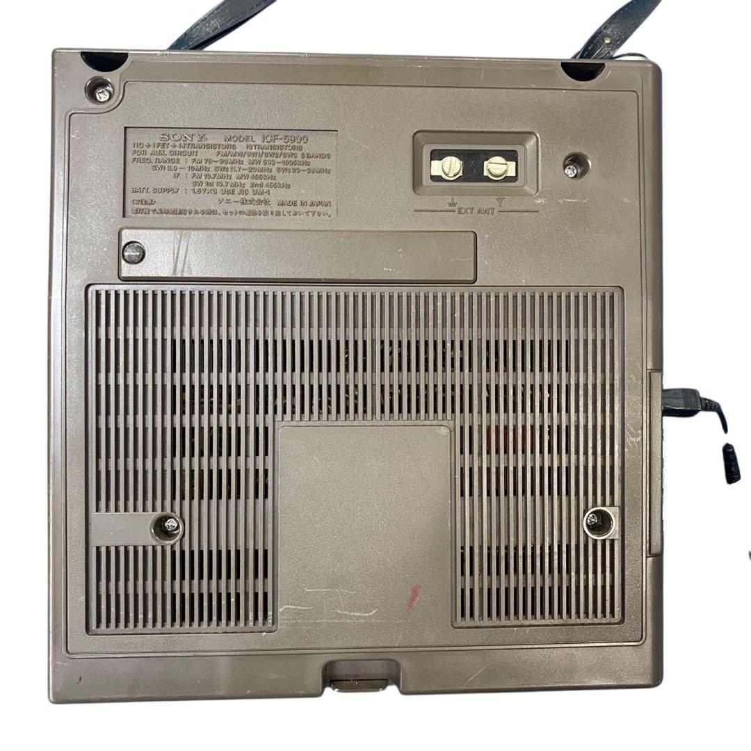 SONY アナログラジオ スカイセンサー ICF-5900 動作品 「村」