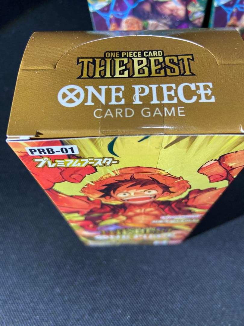 テープ付き未開封ワンピースカード3boxセット 二つの伝説THEBEST