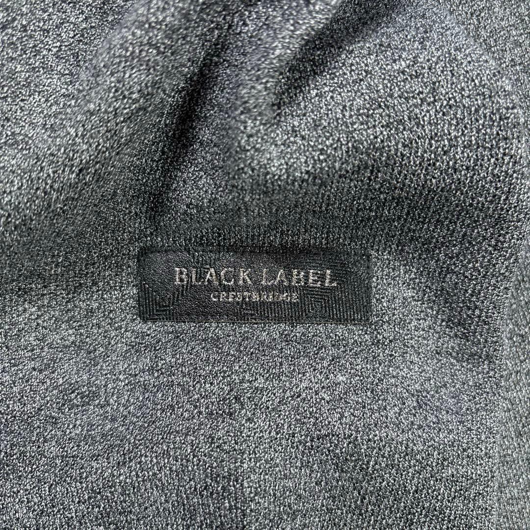 ✨未使用✨ブラックレーベルクレストブリッジ　ブルゾン　フルジップ　裏地チェック柄