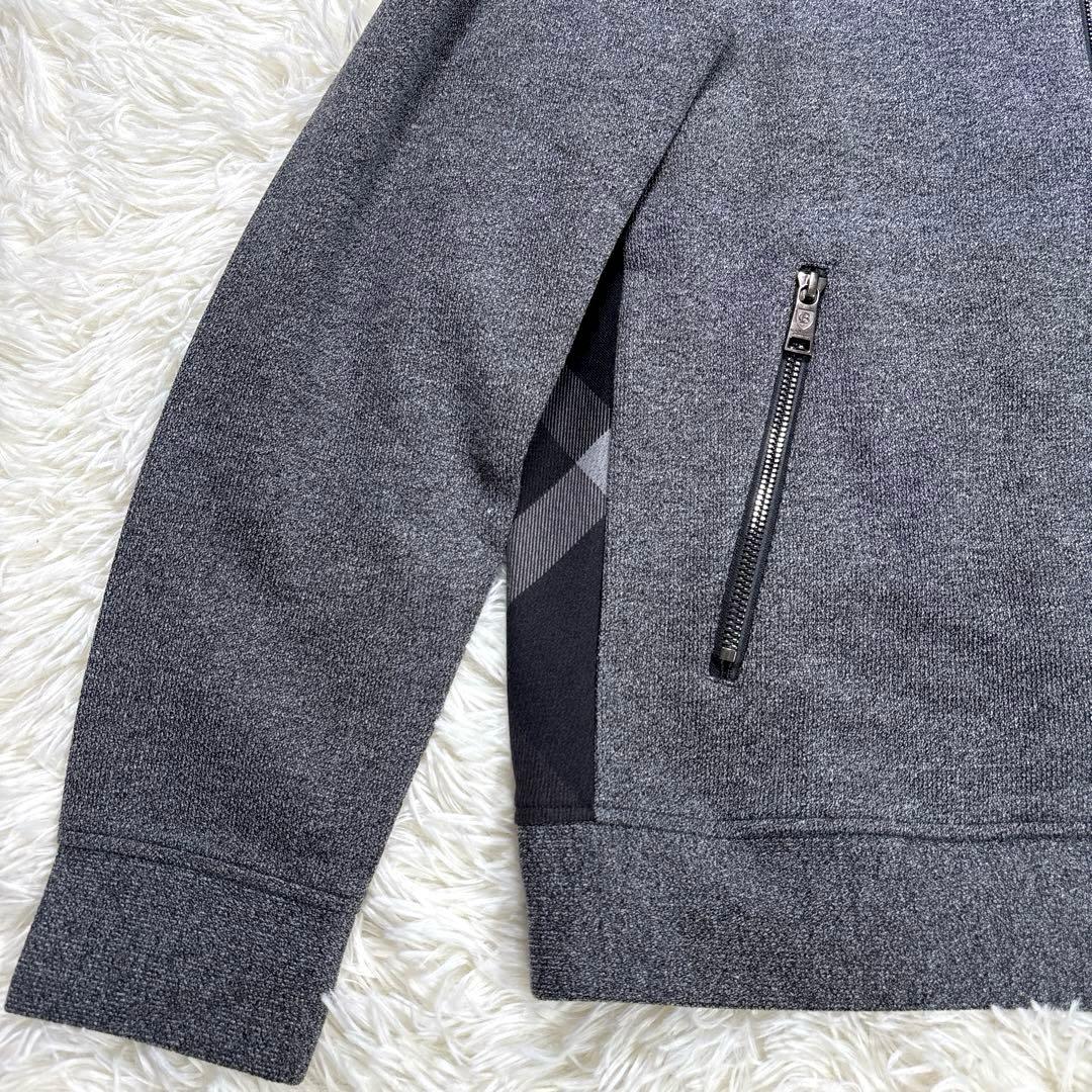 ✨未使用✨ブラックレーベルクレストブリッジ　ブルゾン　フルジップ　裏地チェック柄