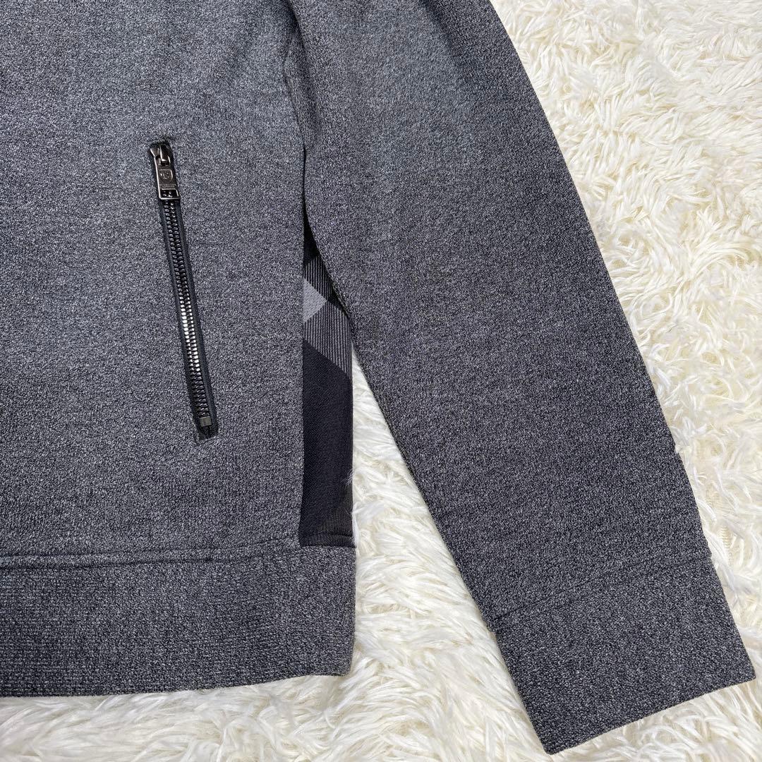 ✨未使用✨ブラックレーベルクレストブリッジ　ブルゾン　フルジップ　裏地チェック柄