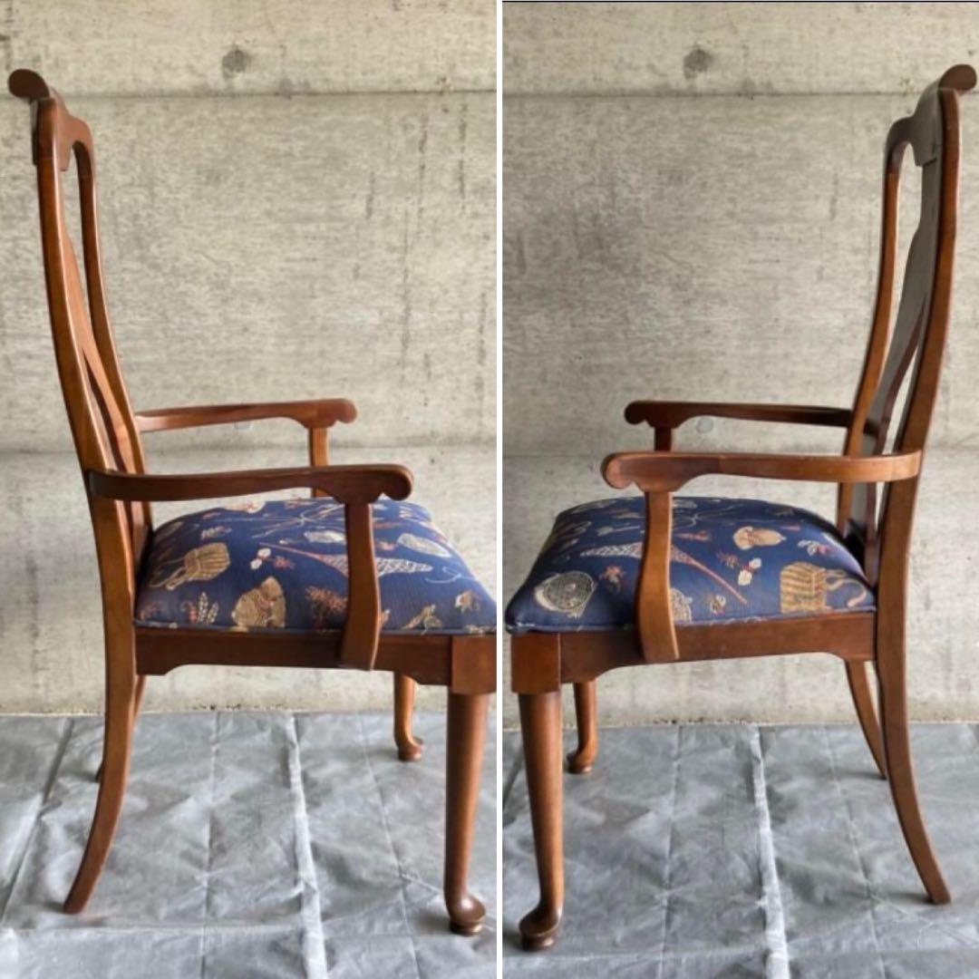 春うらら アメリカ製 スタンレーファニチャー社 チェア 木製 レトロ 2脚