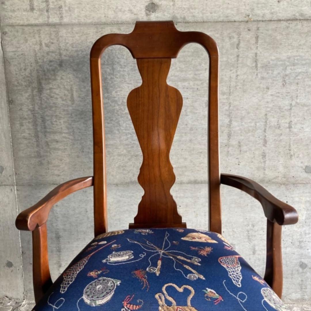 春うらら アメリカ製 スタンレーファニチャー社 チェア 木製 レトロ 2脚