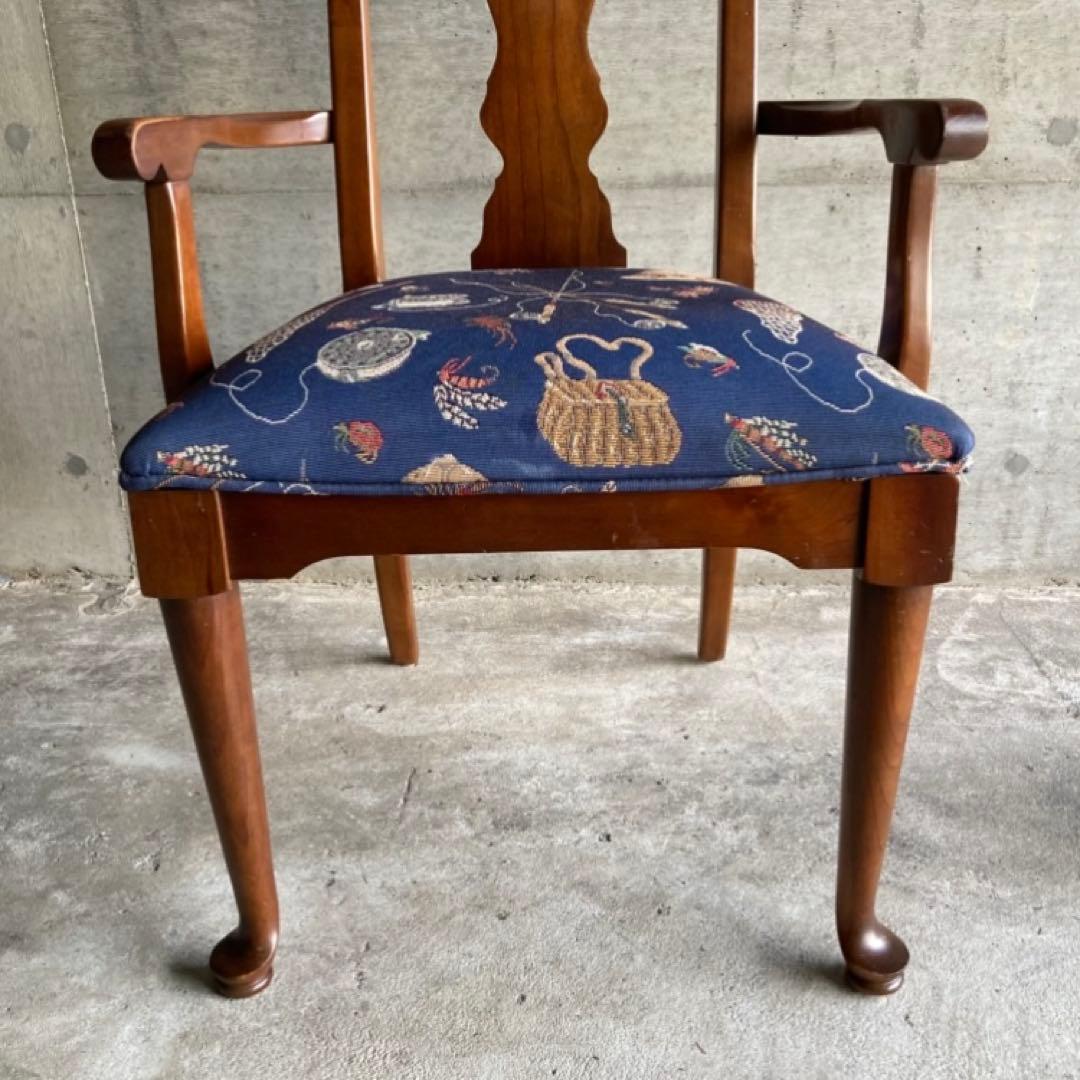 春うらら アメリカ製 スタンレーファニチャー社 チェア 木製 レトロ 2脚