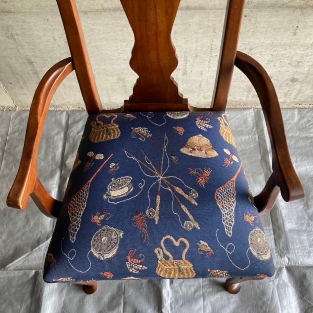 春うらら アメリカ製 スタンレーファニチャー社 チェア 木製 レトロ 2脚