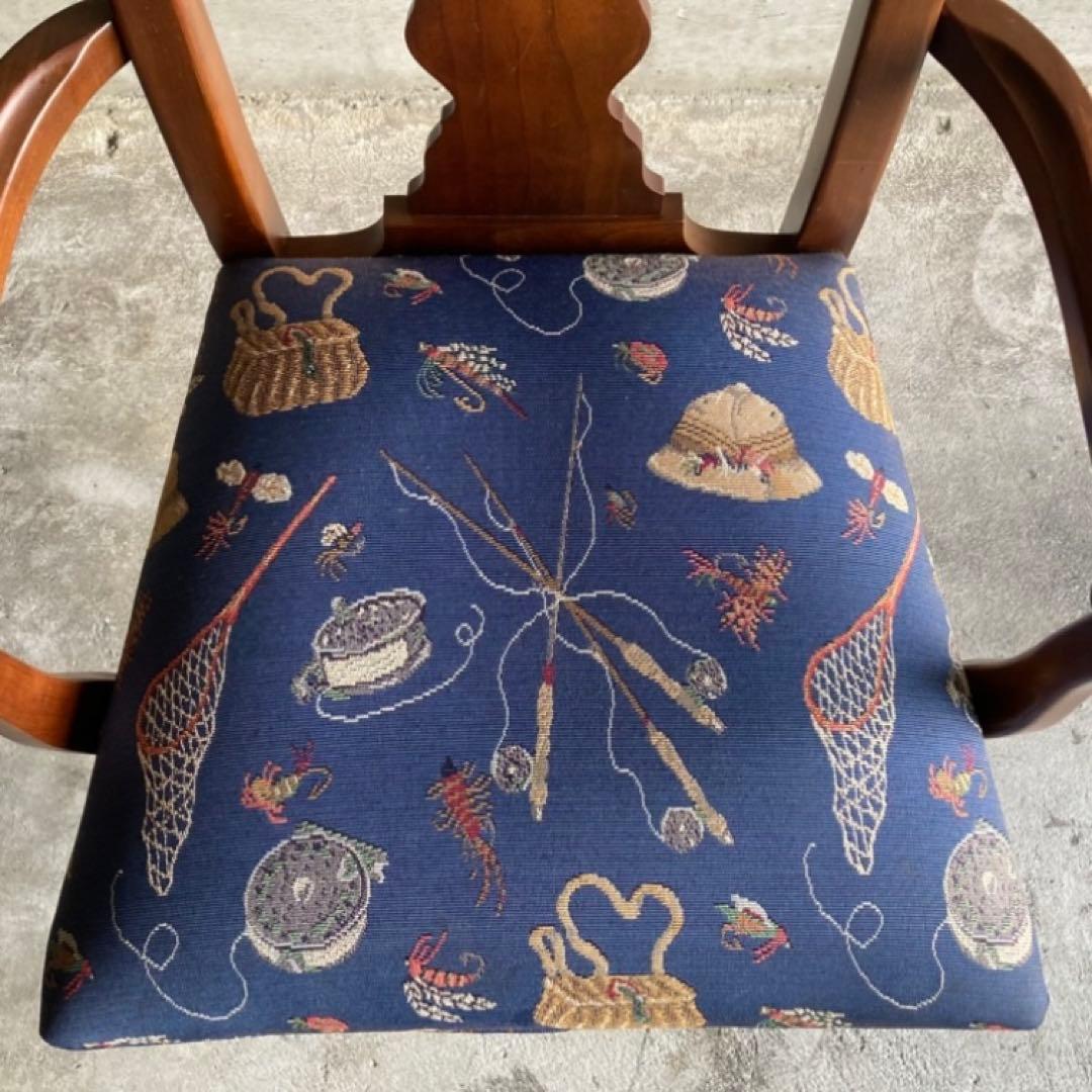 春うらら アメリカ製 スタンレーファニチャー社 チェア 木製 レトロ 2脚