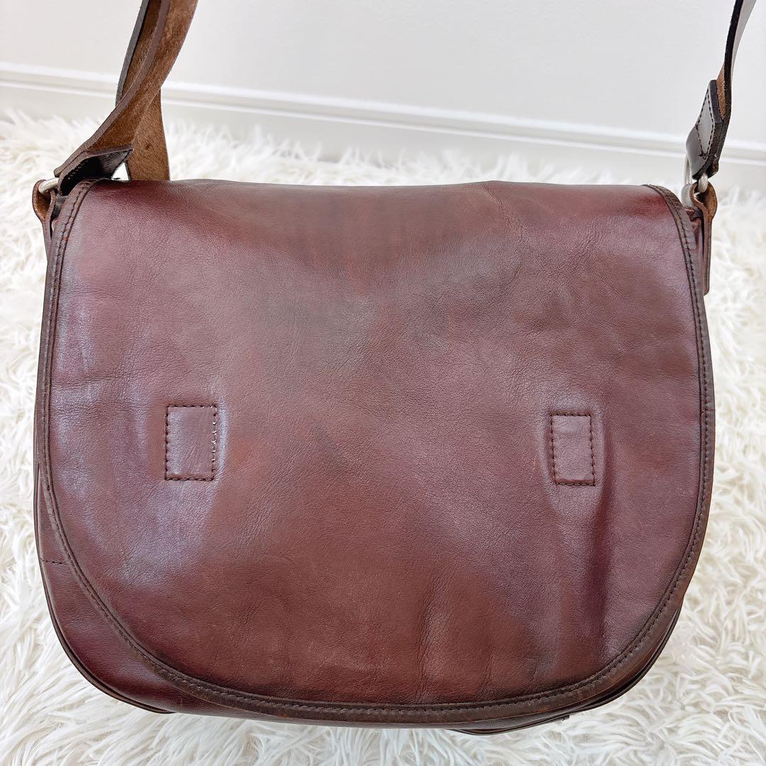 希少✨MARGARET HOWELL ×PORTER レザーショルダー 茶